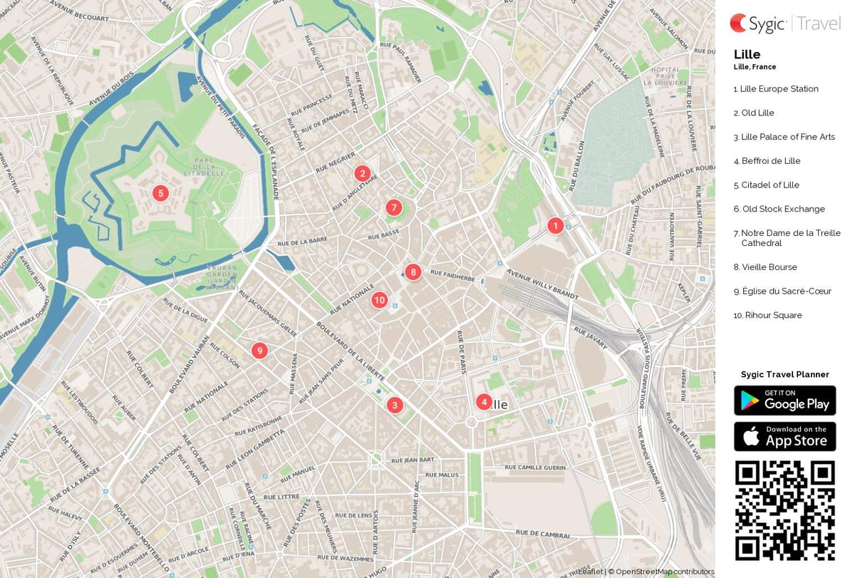 Lille toeristische kaart pdf